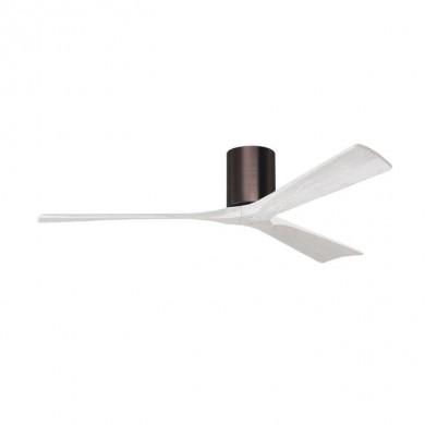 Ventilateur de Plafond Irene-3H 152cm Bronze Huilé Blanc ATLAS FAN IR3H-BB-MWH-60