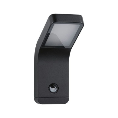 Applique Extérieur Kulma 7,5W Anthracite 3000K détecteur mouvement crépusculaire Paulmann 94745