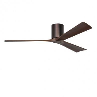 Ventilateur de Plafond Irene-3H 152cm Bronze Noyer ATLAS FAN IR3H-BB-WA-60