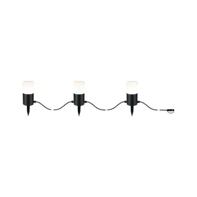 Guirlande Extérieur Plug 3x2W E14 Anthracite PAU_94761 94761 Guirlande Extérieur Plug 3x2W E14 Anthracite Paulmann 94761