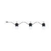 Guirlande Extérieur Plug 3x2W E14 Anthracite Paulmann 94761