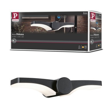 Applique Extérieur Pekana 2x6W Anthracite Paulmann 94766
