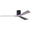 Ventilateur de Plafond Irene-3H 152cm Noir Bois vieilli ATLAS FAN IR3H-BK-BW-60