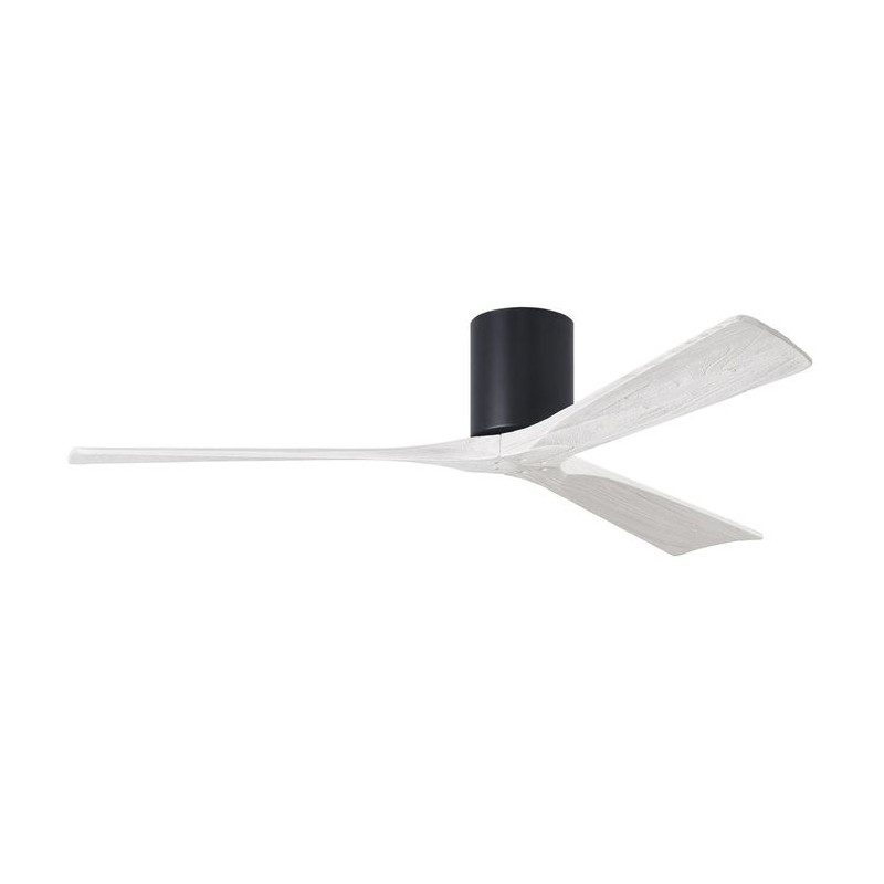 Ventilateur de Plafond Irene-3H 152cm Noir Blanc MAT_IR3H-BK-MWH-60 IR3H-BK-MWH-60 Ventilateur de Plafond Irene-3H 152cm Noir Blanc ATLAS FAN IR3H-BK-MWH-60