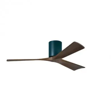 Ventilateur de Plafond Irene-3H 132cm Noir Noyer ATLAS FAN IR3H-BK-WA-52