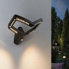 Applique Extérieur Alara 10W Anthracite Carré 3000K Paulmann 94795