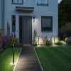 Borne Potelet Extérieur Alara 10W Anthracite Carré 3000K Paulmann 94796