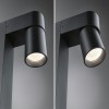 Borne Potelet Extérieur Kimu 8W Anthracite Paulmann 94822