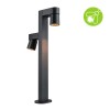 Borne Potelet Extérieur Kimu 2x7,8W Anthracite Paulmann 94825