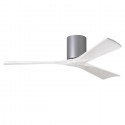 Ventilateur de Plafond Irene-3H 132cm Nickel Blanc