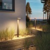 Borne Potelet Extérieur Zenera 10W Anthracite 3000K Paulmann 94828