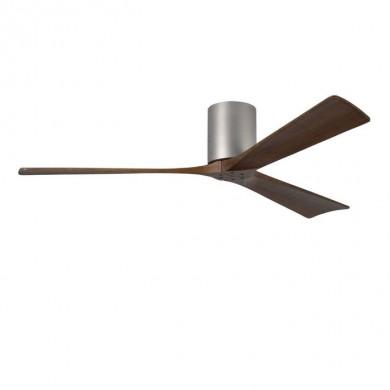 Ventilateur de Plafond Irene-3H 152cm Nickel Noyer ATLAS FAN IR3H-BN-WA-60