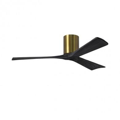 Ventilateur de Plafond Irene-3H 132cm Laiton Noir ATLAS FAN IR3H-BRBR-BK-52