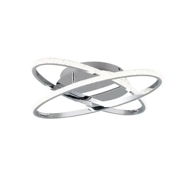 Plafonnier LANE 1x27W LED Chrome TRIO LIGHTING R67802106