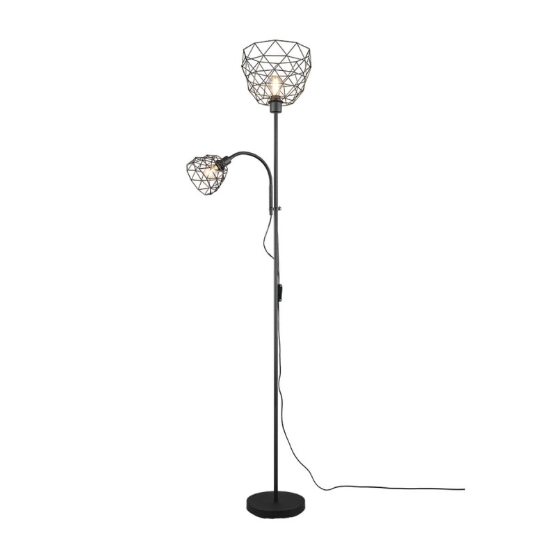 Lampadaire HAVAL 1x15W E27 Noir mat TRI_R40712032 R40712032 Lampadaire HAVAL 1x15W E27 Noir mat R40712032
