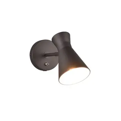 Applique ENZO 1x10W E27 Noir mat  R20781732