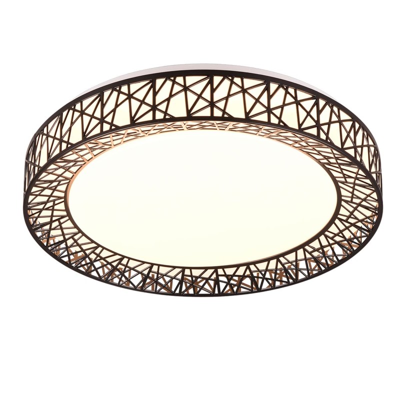 Plafonnier CLUSTER 1x40W LED Noir TRI_R67321102 R67321102 Plafonnier CLUSTER 1x40W LED Noir R67321102