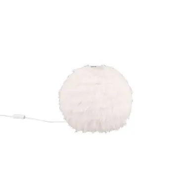Lampe de table FURRY 1x10W E14 Blanc  R51581001