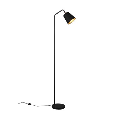 Lampadaire BUDDY 1x25W E27 Noir mat  R41721032