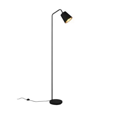 Lampadaire BUDDY 1x25W E27 Noir mat TRIO LIGHTING R41721032