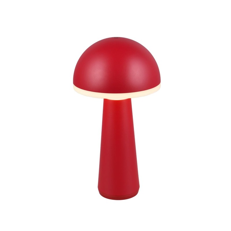 Lampe de table Extérieur FUNGO 1x2W LED Rouge  R57716110