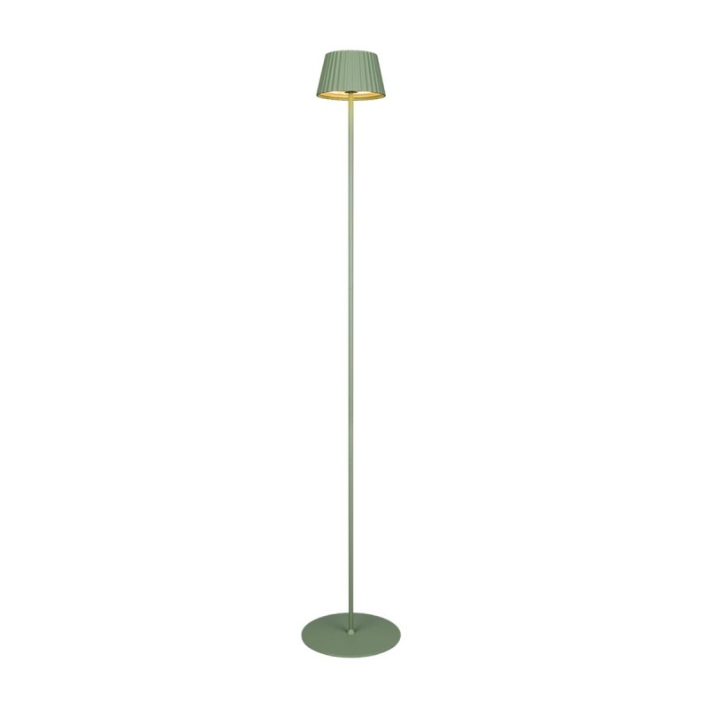 Lampadaire Extérieur SUAREZ 1x2W LED Vert pistache TRI_R47706149 R47706149 Lampadaire Extérieur SUAREZ 1x2W LED Vert pistache R47706149