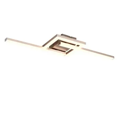 Plafonnier VIALE 1x17W LED Nickel mat  R67303107