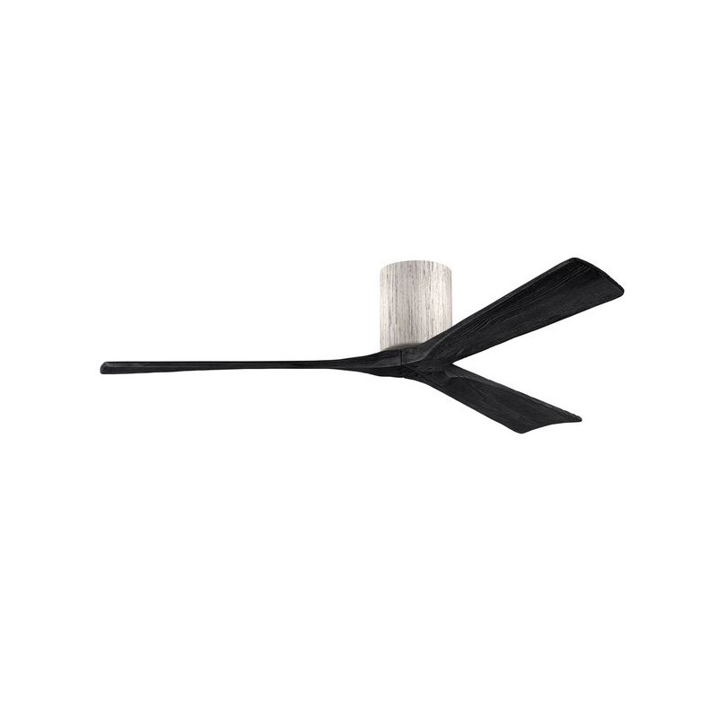 Ventilateur de Plafond Irene-3H 152cm Bois Vieilli Noir ATLAS FAN IR3H-BW-BK-60