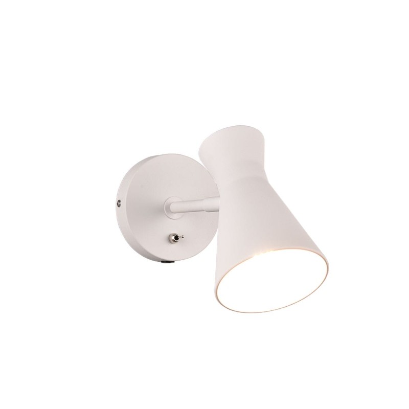 Applique ENZO 1x10W E27 Blanc mat TRI_R20781731 R20781731 Applique ENZO 1x10W E27 Blanc mat R20781731