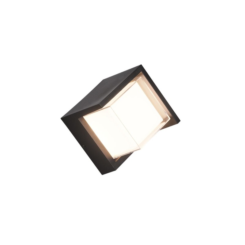 Applique Extérieur PUNO 1x8W LED Noir mat TRI_R27026132 R27026132 Applique Extérieur PUNO 1x8W LED Noir mat R27026132