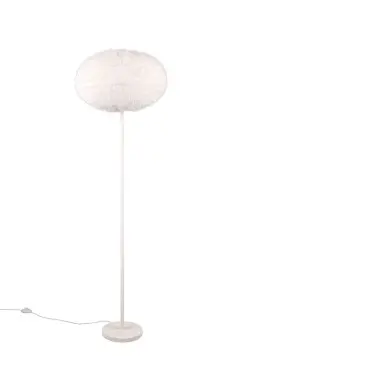 Lampadaire FURRY 1x10W E27 Blanc  R41581001