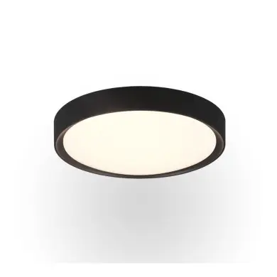Plafonnier Salle de bain CLARIMO 1x18W LED Noir mat  659011832