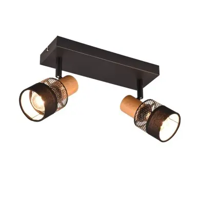 Spot NANDINI 2x10W E14 Noir mat TRIO LIGHTING 811700232