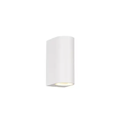 Applique Extérieur ROYA 2x35W GU10 Blanc mat H15,5 TRIO LIGHTING 204260231