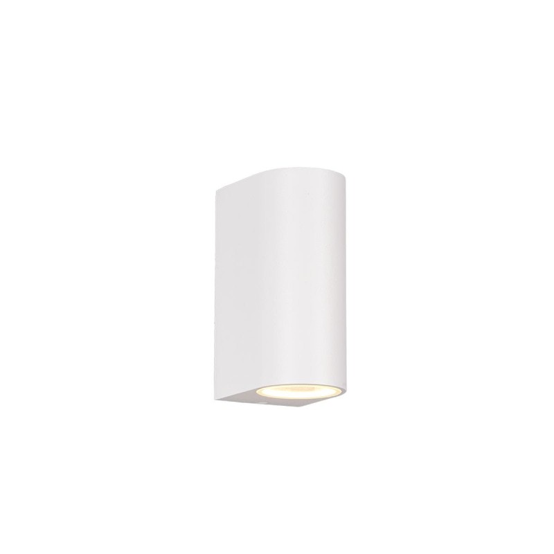 Applique Extérieur ROYA 2x35W GU10 Blanc mat H15,5 TRI_204260231 204260231 Applique Extérieur ROYA 2x35W GU10 Blanc mat H15,5 204260231
