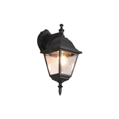 Applique Extérieur LIVENZA 1x60W E27 Noir mat Bas  205767132