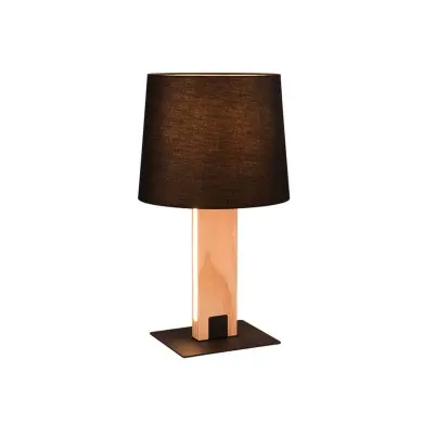 Lampe de table RAHUL 1x40W E27 Noir mat TRIO LIGHTING 547610232