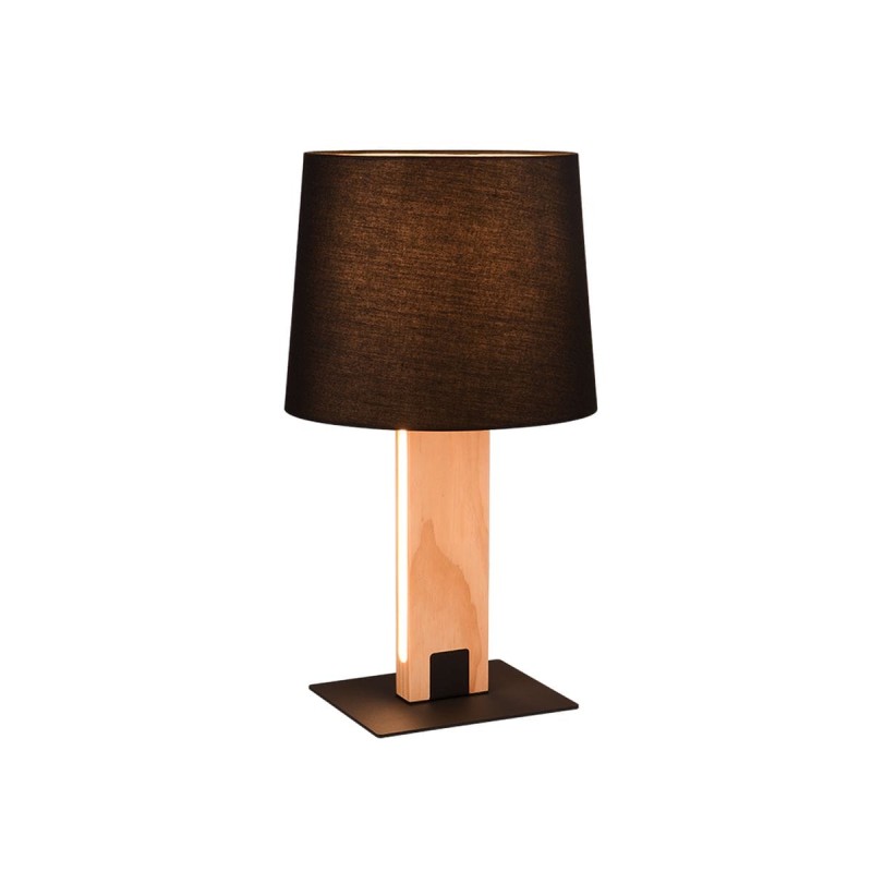 Lampe de table RAHUL 1x40W E27 Noir mat TRI_547610232 547610232 Lampe de table RAHUL 1x40W E27 Noir mat 547610232