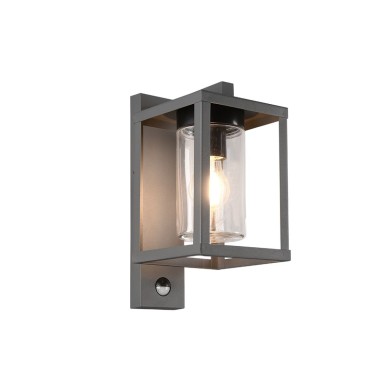 Applique Extérieur LUNGA 1x40W E27 Anthracite Détecteur de mouvement  212069142