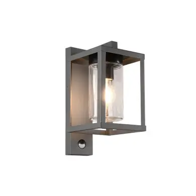 Applique Extérieur LUNGA 1x40W E27 Anthracite Détecteur de mouvement  212069142