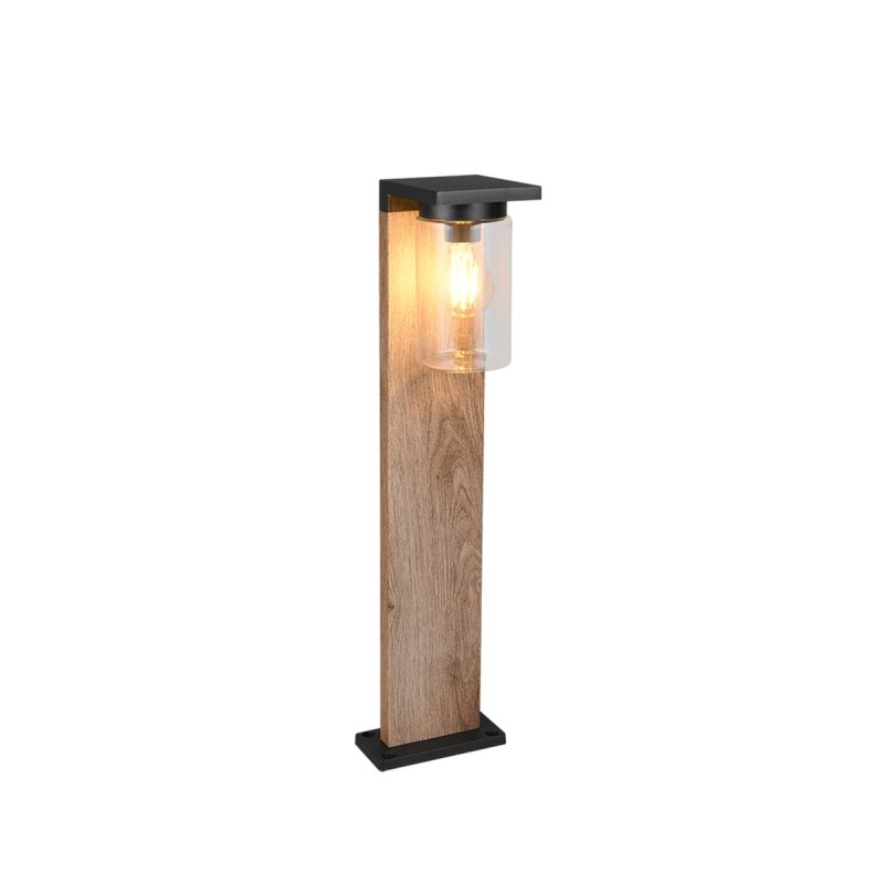 Potelet Extérieur ARDILA 1x40W E27 Imitation bois TRI_511660135 511660135 Potelet Extérieur ARDILA 1x40W E27 Imitation bois 511660135