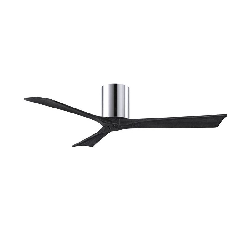 Ventilateur de Plafond Irene-3H 132cm Chromé Poli Noir MAT_IR3H-CR-BK-52 IR3H-CR-BK-52 Ventilateur de Plafond Irene-3H 132cm Chromé Poli Noir ATLAS FAN IR3H-CR-BK-52