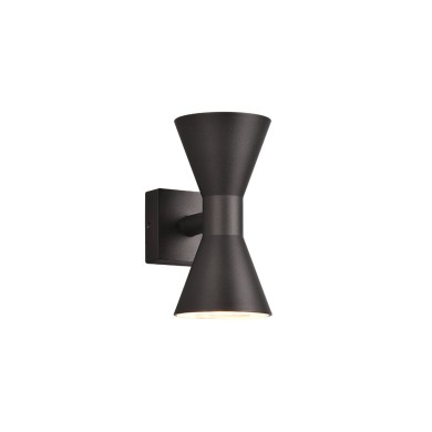 Applique Extérieur ARDAS 2x10W GU10 Noir mat  212560232