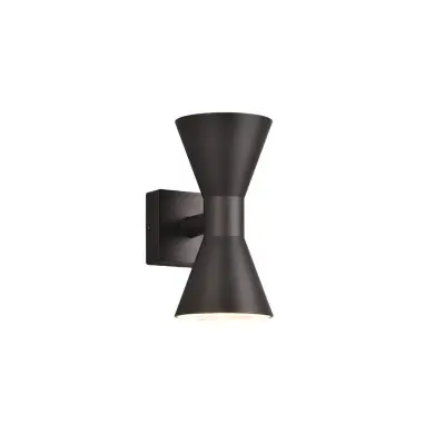 Applique Extérieur ARDAS 2x10W GU10 Noir mat  212560232