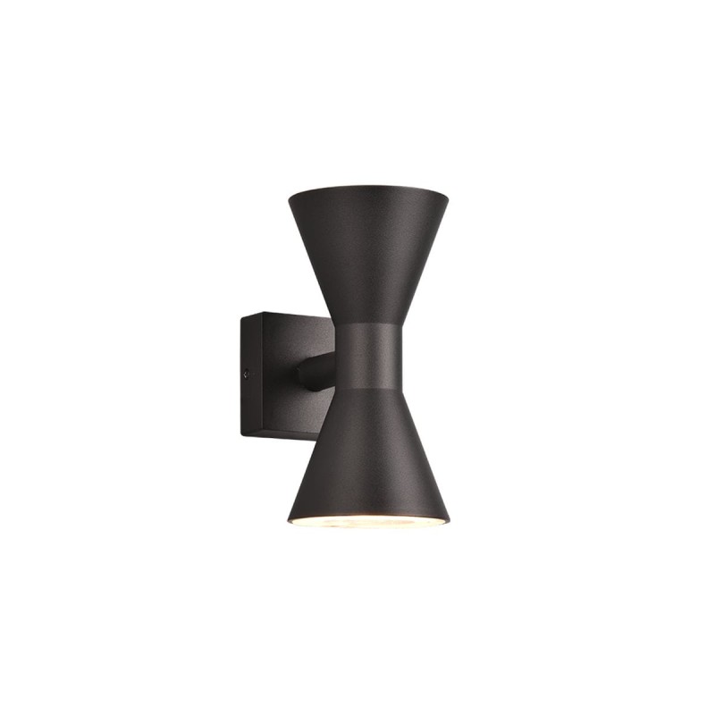 Applique Extérieur ARDAS 2x10W GU10 Noir mat  212560232