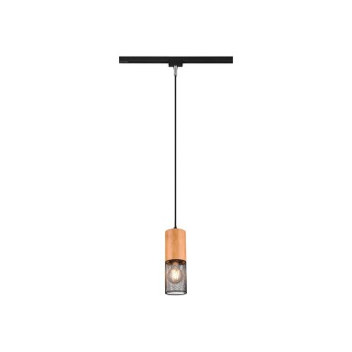 Suspension DUOLINE 1x25W E27 Noir mat  73430132