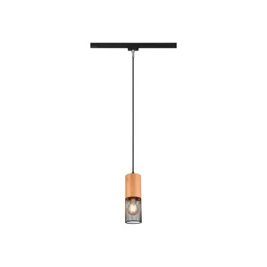 Suspension DUOLINE 1x25W E27 Noir mat TRIO LIGHTING 73430132