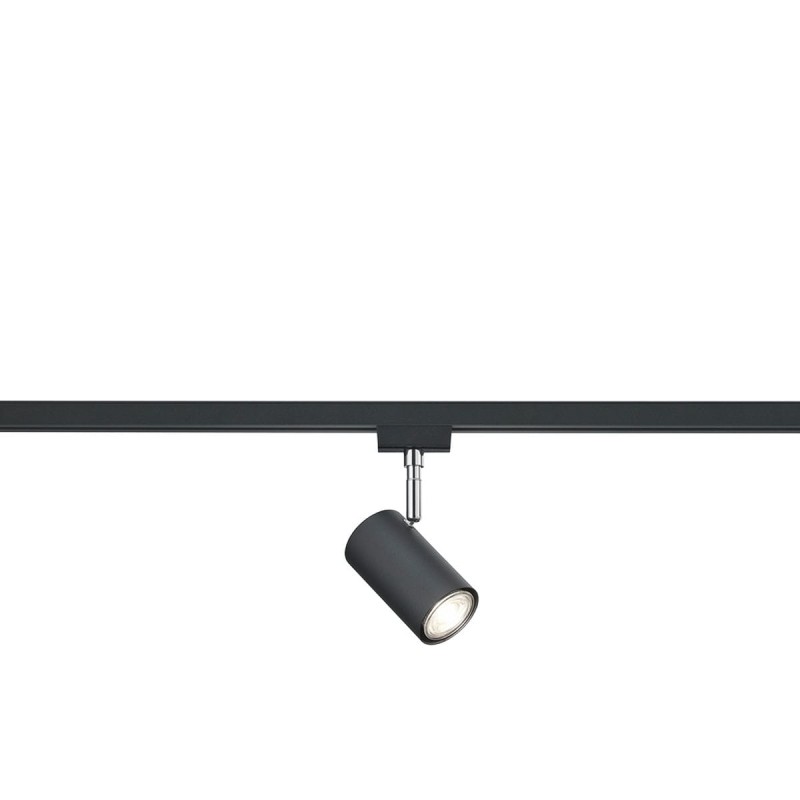 Spot DUOLINE 1x25W GU10 Noir mat H18  78240132