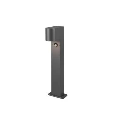 Potelet Extérieur ROYA 1x35W GU10 Anthracite H51 détecteur mouvement TRIO LIGHTING 514260142