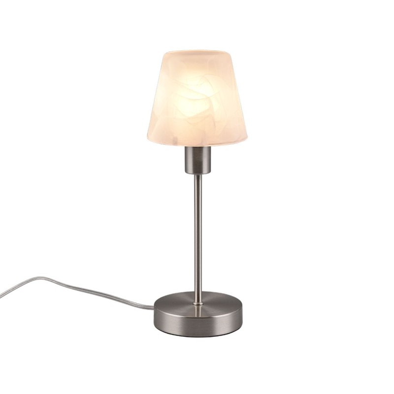 Lampe de table LUIS II 1x40W E14 Nickel mat  595700107